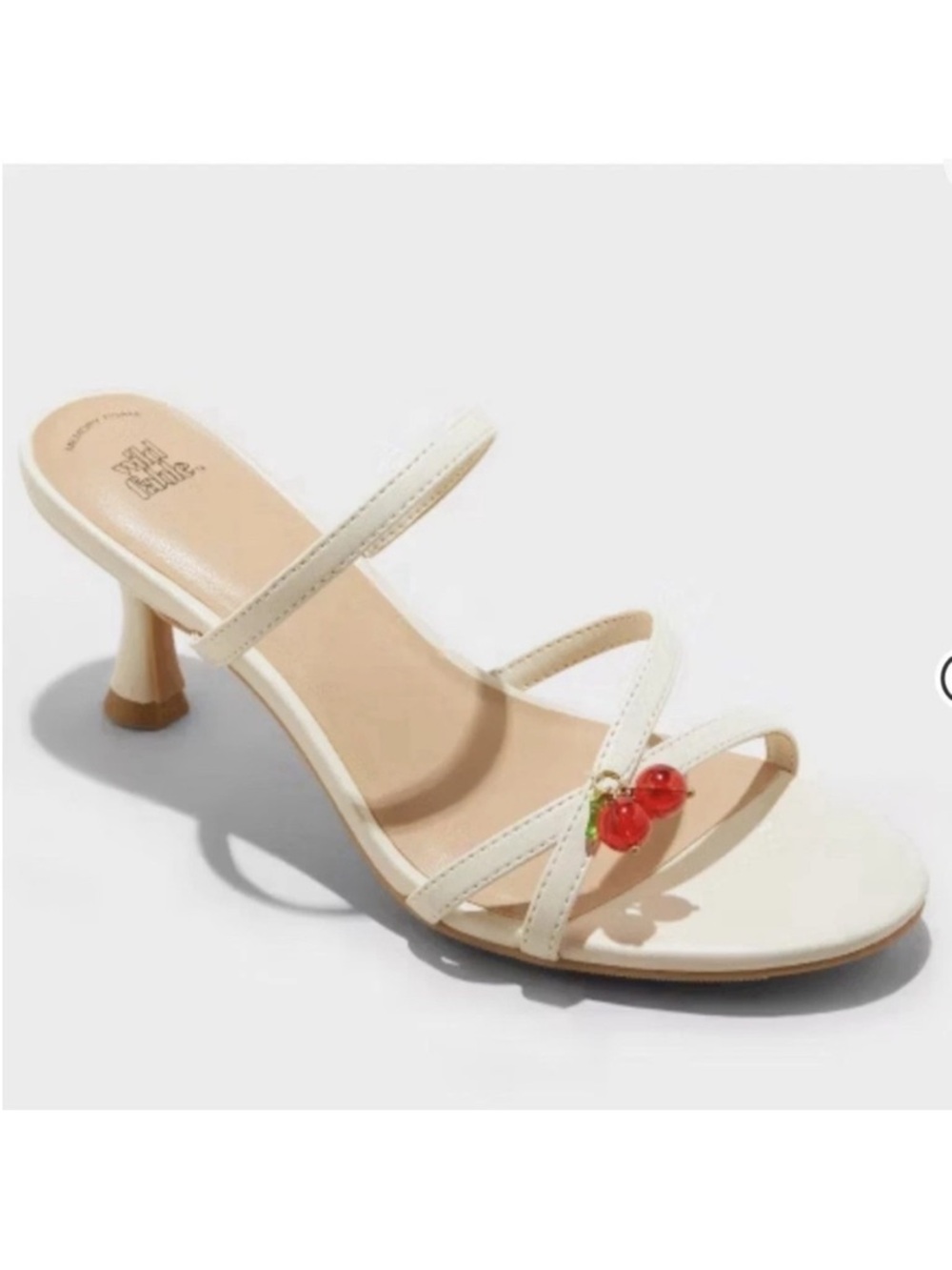 Women's Brodie Charm Strappy Heels with Memory Foam Insole.